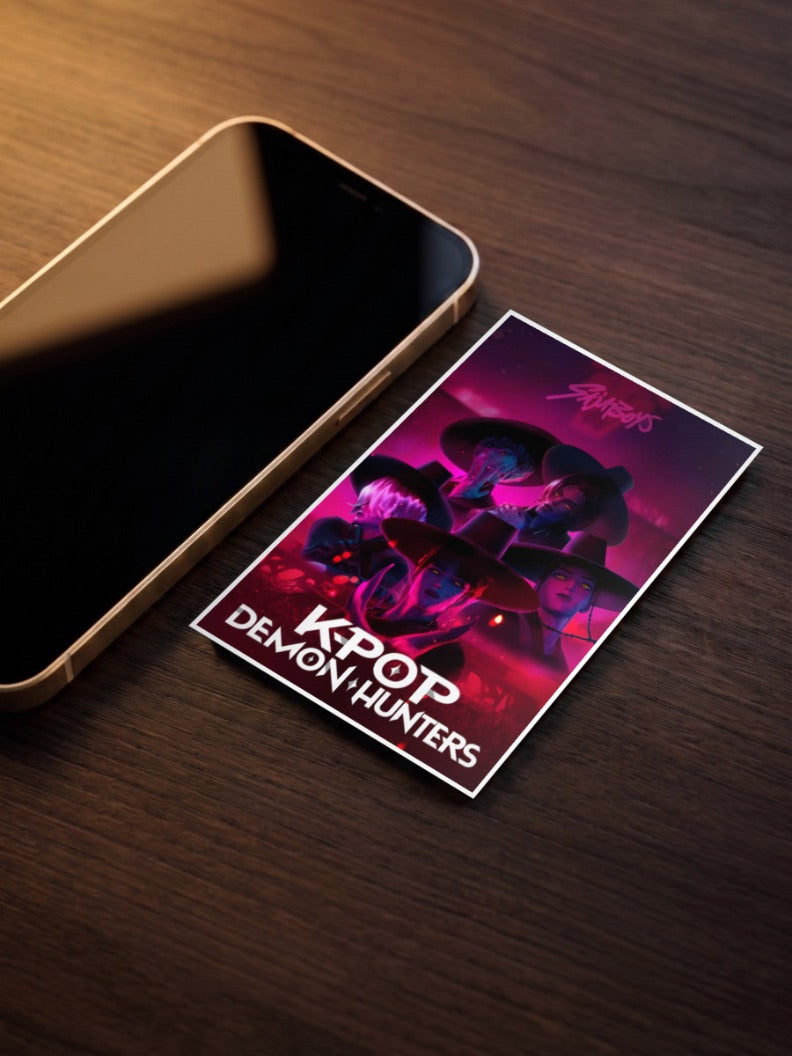 Saja Boys Group Portrait Netflix Poster