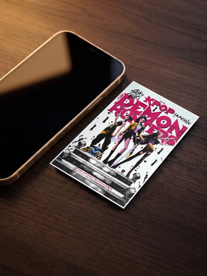 Huntrix And Saja Boys Cover Netflix Poster
