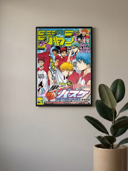 Kuroko No Basket Manga Cover Anime Poster