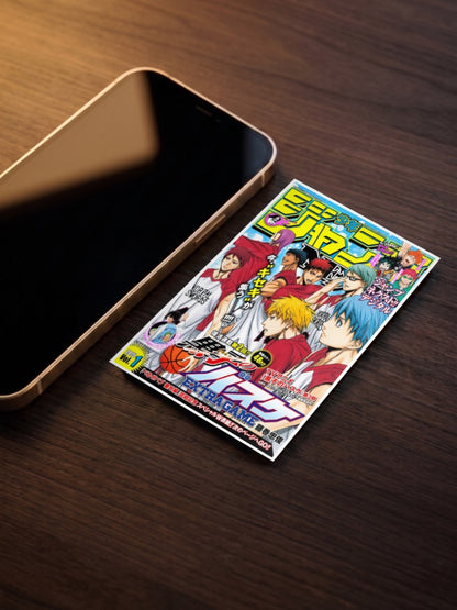 Kuroko No Basket Manga Cover Anime Poster