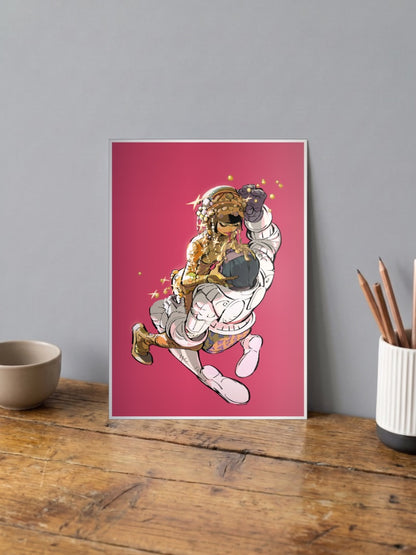 Jibaro Art Poster