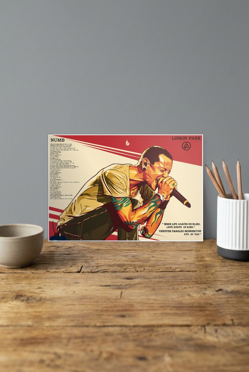 Linkin Park Numb Bands Poster