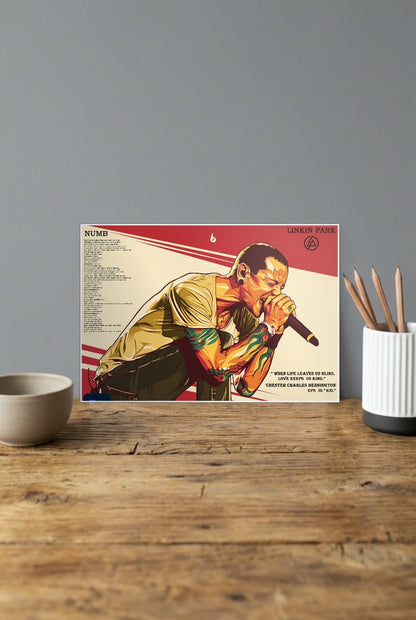 Linkin Park Numb Bands Poster