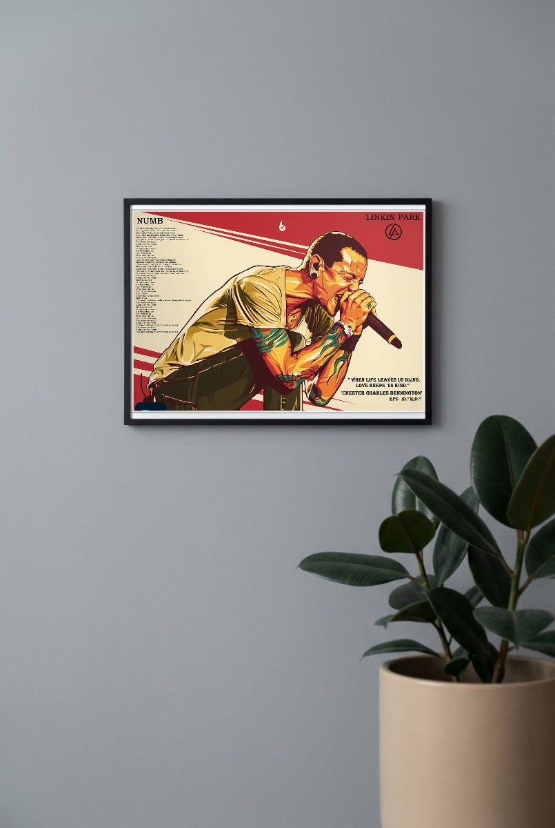 Linkin Park Numb Bands Poster
