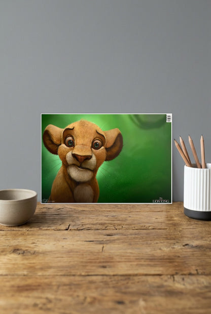 Simba Lion King Hollywood Movie Poster