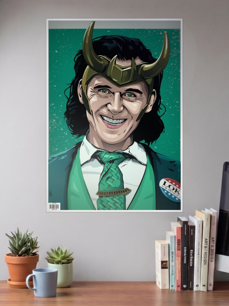 Vote Loki Poster