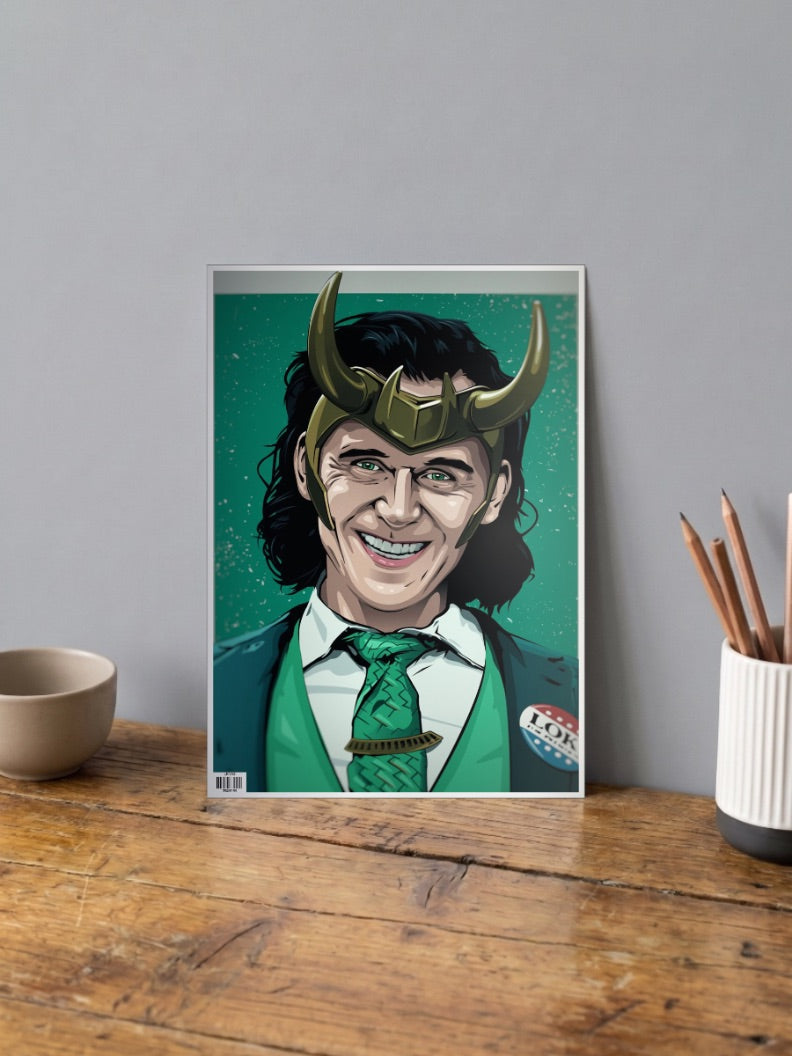 Vote Loki Poster