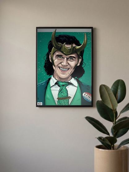 Vote Loki Poster