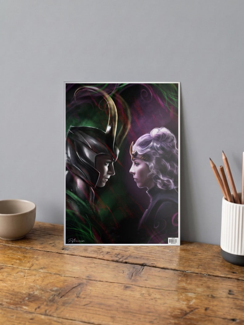 Loki and Sylvie Poster