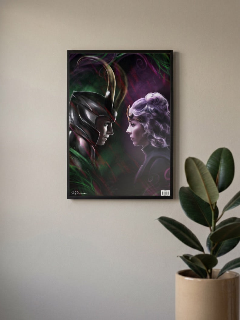 Loki and Sylvie Poster