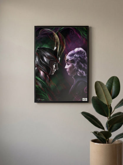 Loki and Sylvie Poster