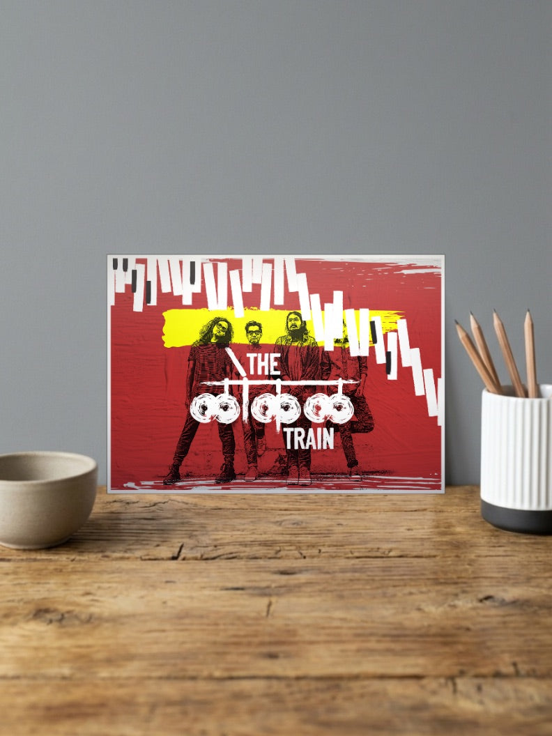 The Local Train Landscape Poster