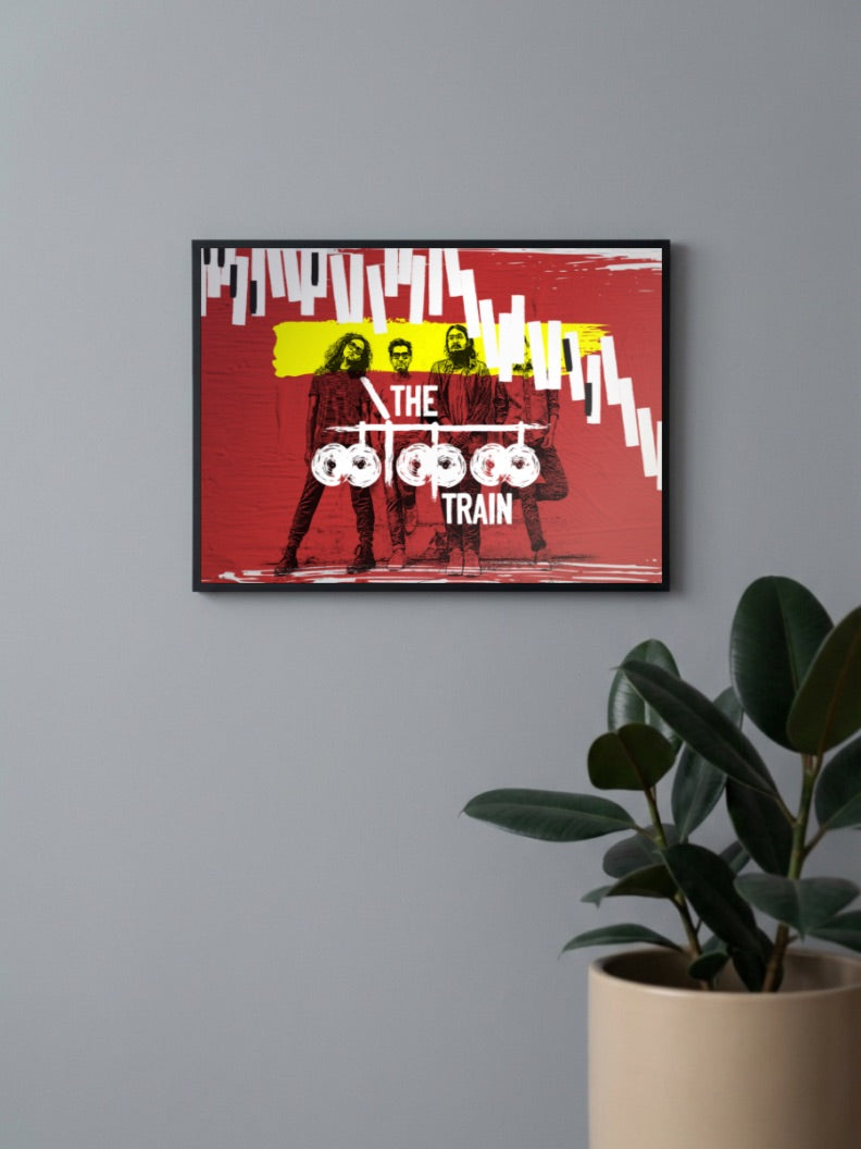 The Local Train Landscape Poster