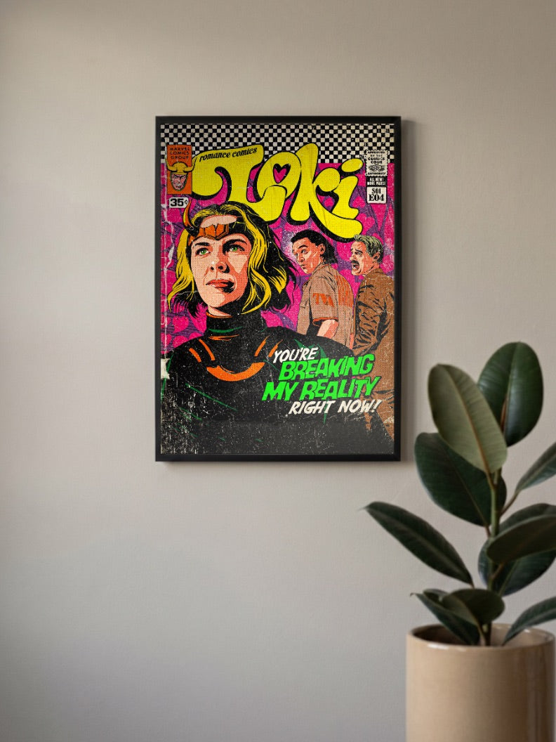 Loki Meme Poster