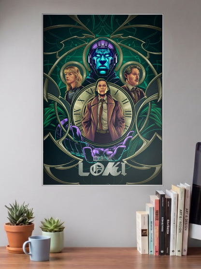 Loki Sylvie And TVA Poster Marvel Poster