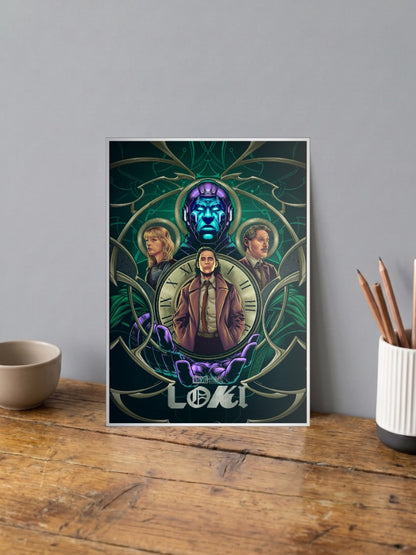 Loki Sylvie And TVA Poster Marvel Poster