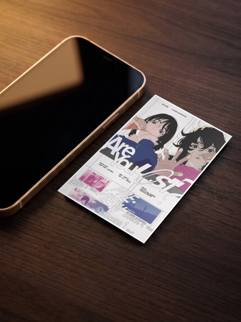 Look Back Are You Lost Amv Anime Poster