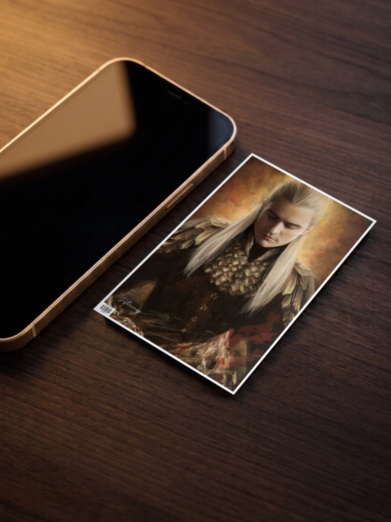 Legolas Portrait Hollywood Movie Poster