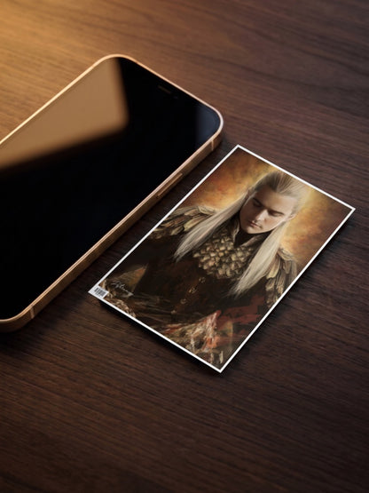 Legolas Portrait Hollywood Movie Poster