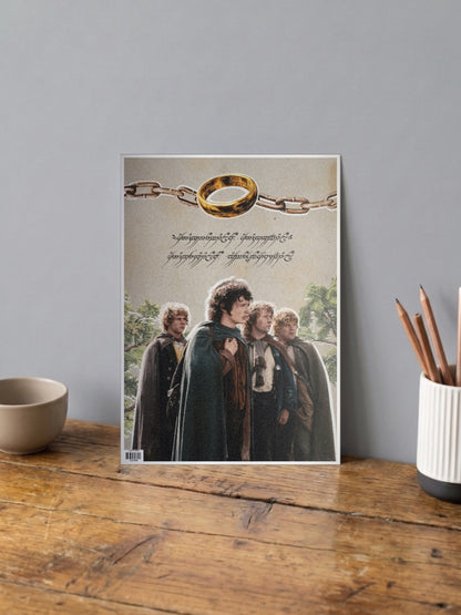 One Ring for them All- Lord of the Rings Poster