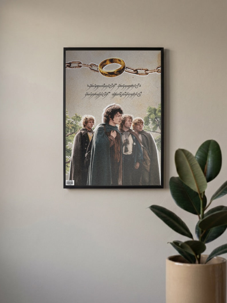 One Ring for them All- Lord of the Rings Poster