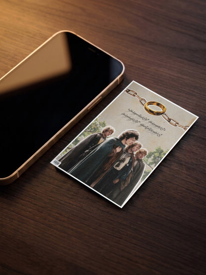 One Ring for them All- Lord of the Rings Poster