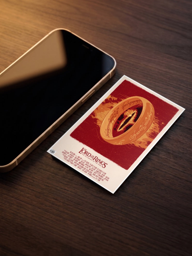Sauron Ring Poster