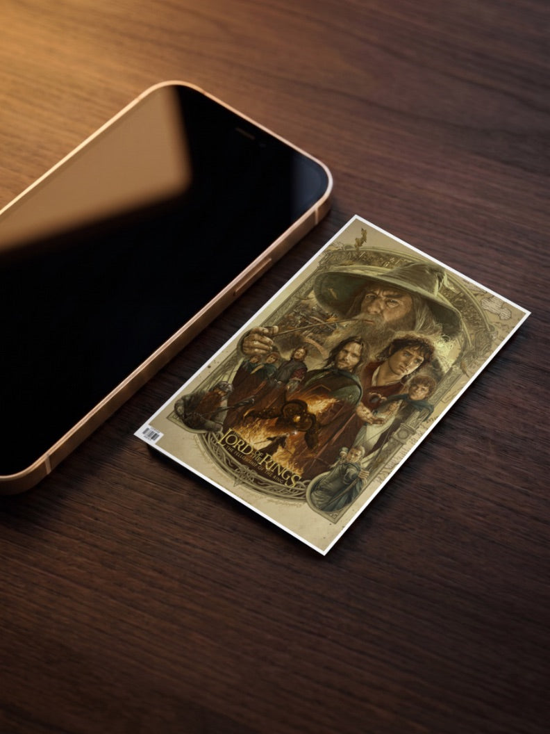 Lord of the Rings Movie Poster