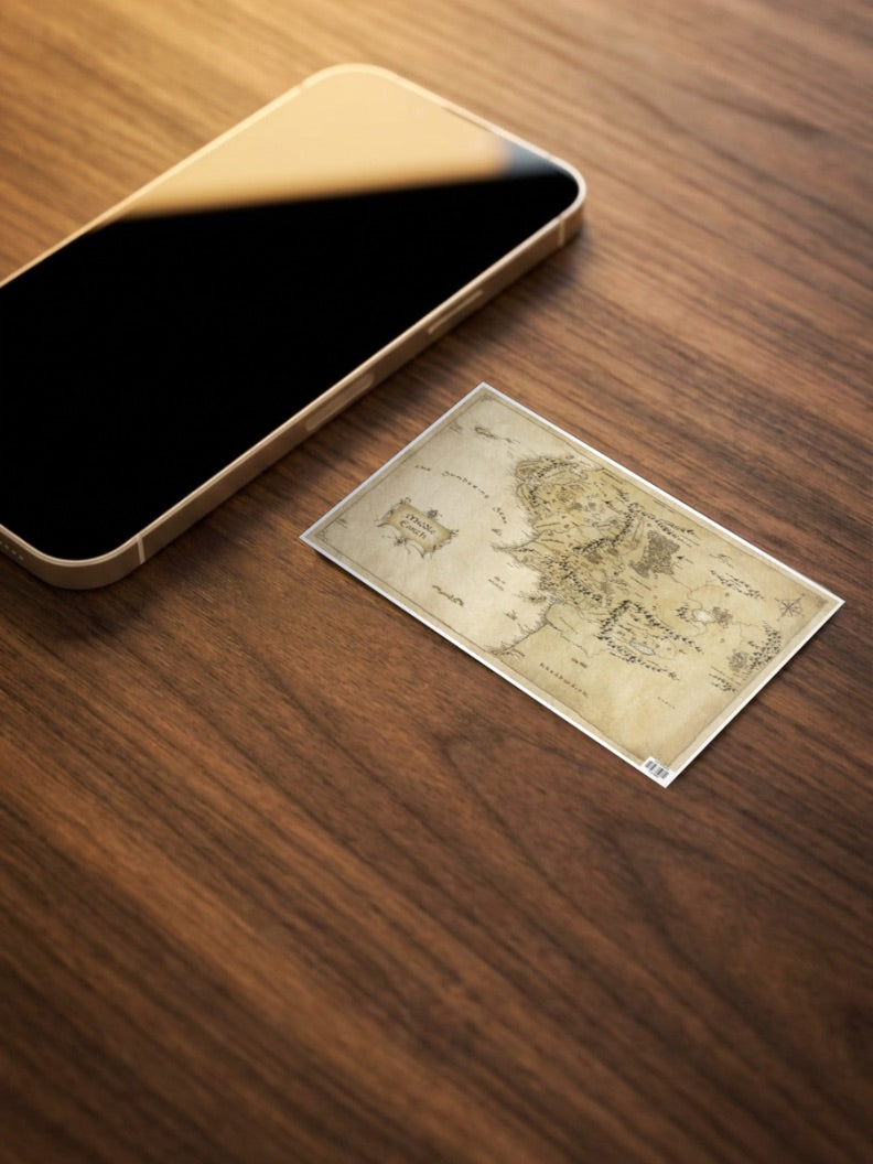 Middle Earth Map Poster