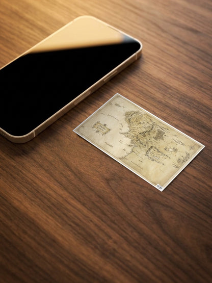 Middle Earth Map Poster