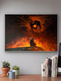 Lord of The Rings Abstract Poster
