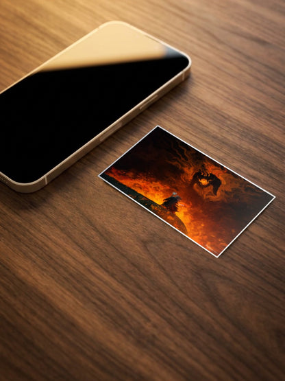 Lord of The Rings Abstract Poster
