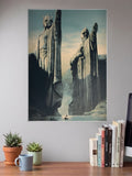 Argonath Twin Kings Scene Hollywood Movie Poster