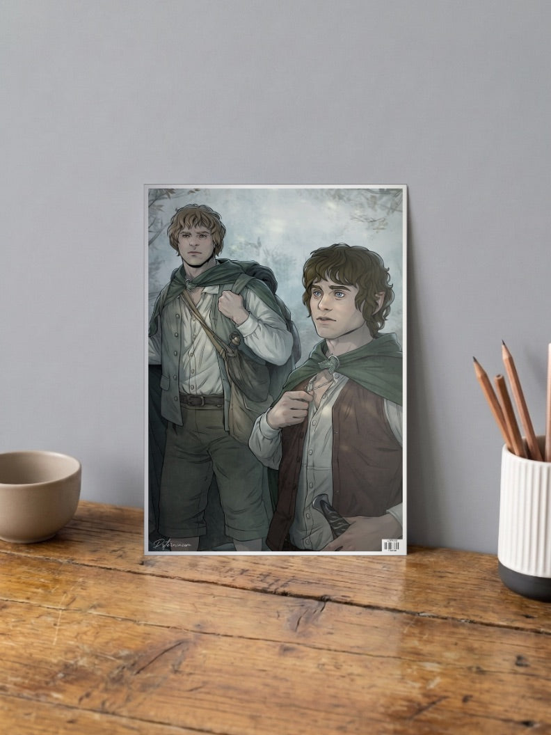 Sam and Frodo Poster