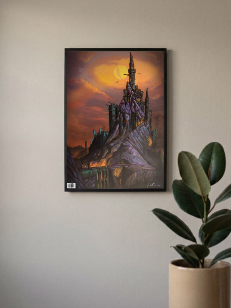 Minas Morgul Mordor Poster