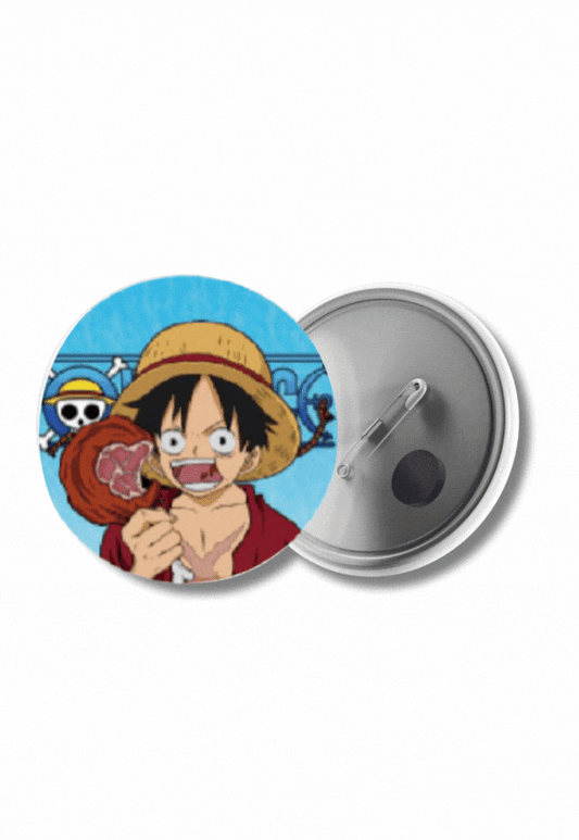 LUFFY MEAT 3D BADGE