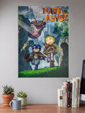 Riko And Reg Made In Abyss Anime Poster