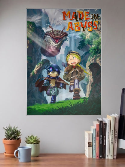 Riko And Reg Made In Abyss Anime Poster