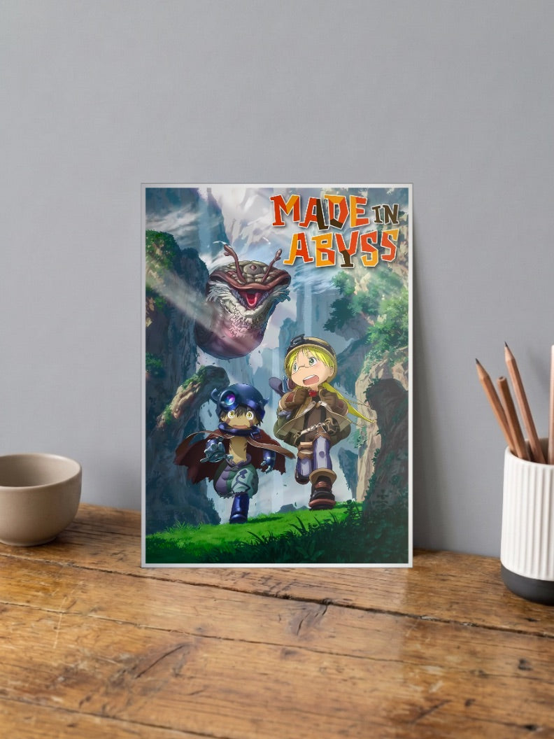 Riko And Reg Made In Abyss Anime Poster