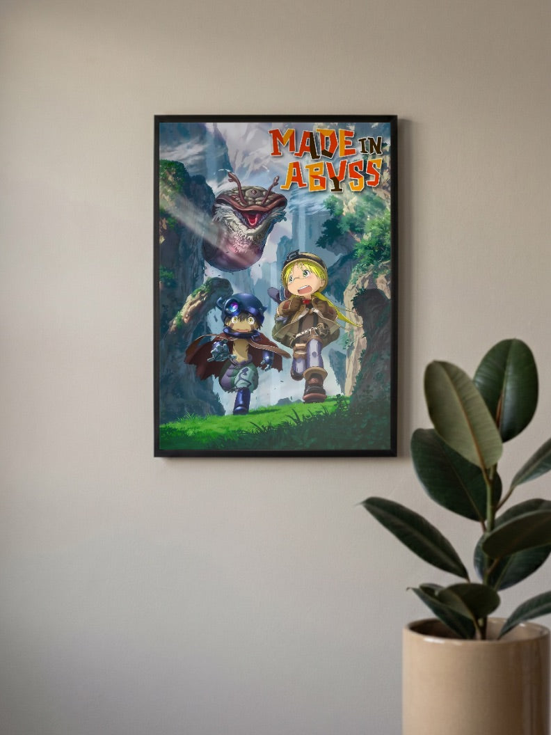 Riko And Reg Made In Abyss Anime Poster