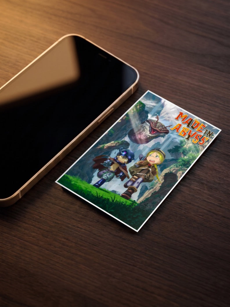 Riko And Reg Made In Abyss Anime Poster