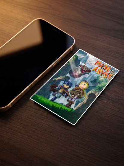 Riko And Reg Made In Abyss Anime Poster