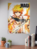 Alibaba Saluja Magi Cover Anime Poster