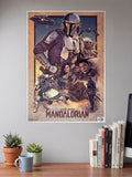 Star wars mandalorian Poster