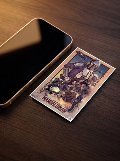 Star wars mandalorian Poster