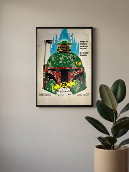 Baby Yoda Quote Poster