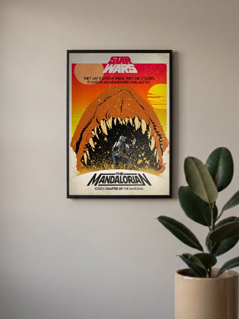 The marshal : Mandalorian Poster