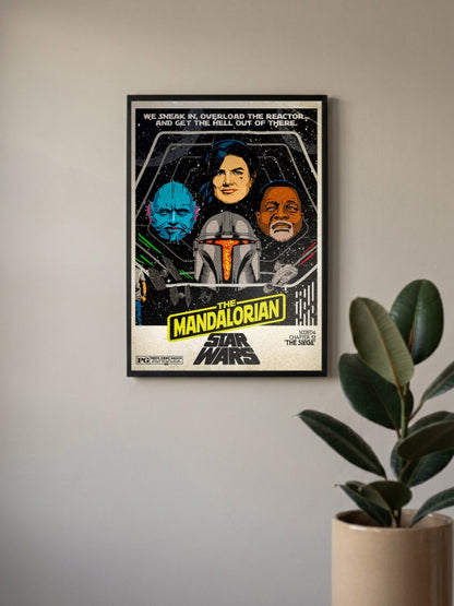 The Mandalorian Characters Poster