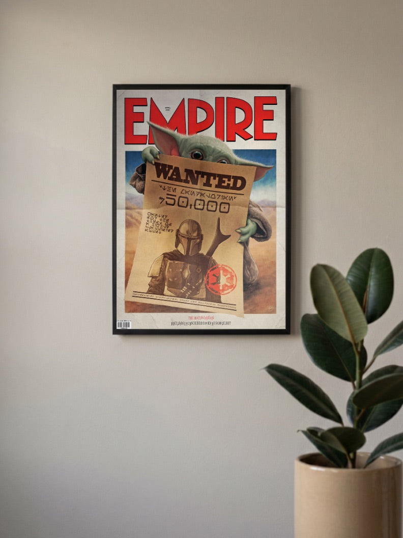 Star wars Empire Wanted Poster