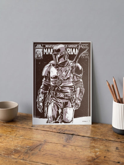 Mandalorian Art Poster